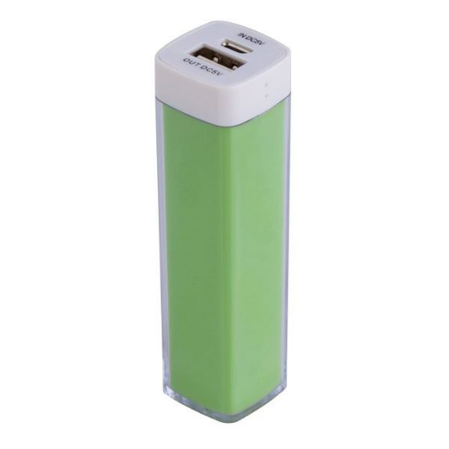 Изображение Универсальный аккумулятор для телефона Bar, 2200 mAh, зеленый