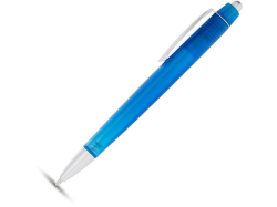 Ручка пластиковая шариковая Albany синий прозрачная, чернила черные