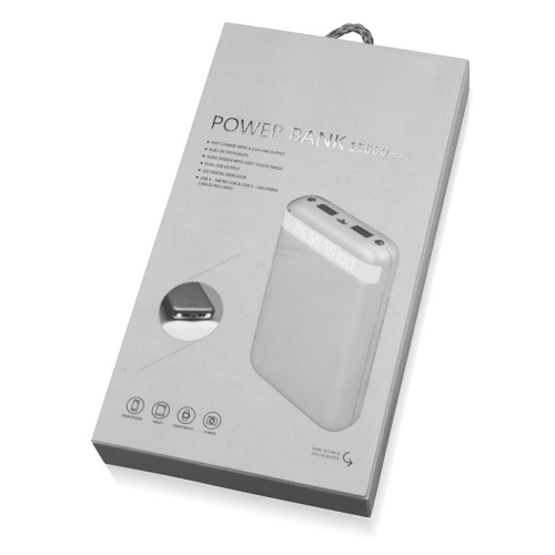 Изображение Портативное зарядное устройство Argent, 15000 mAh