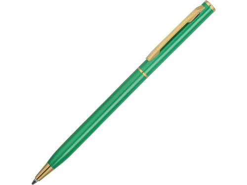 Изображение Ручка металлическая шариковая Жако зеленая