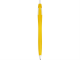 Изображение Ручка пластиковая шариковая Астра желтая