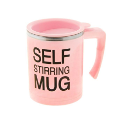 Саморазмешивающая кружка Self Mug, розовый